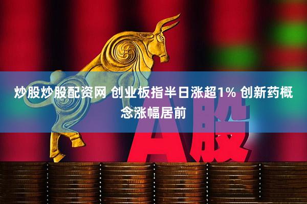 炒股炒股配资网 创业板指半日涨超1% 创新药概念涨幅居前
